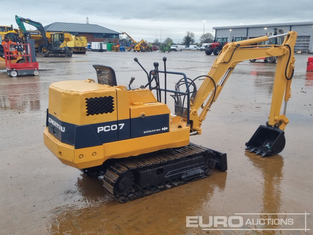 Komatsu PC07-1 - Mini bager: slika 5 Komatsu PC07-1 - Mini bager: slika 5
