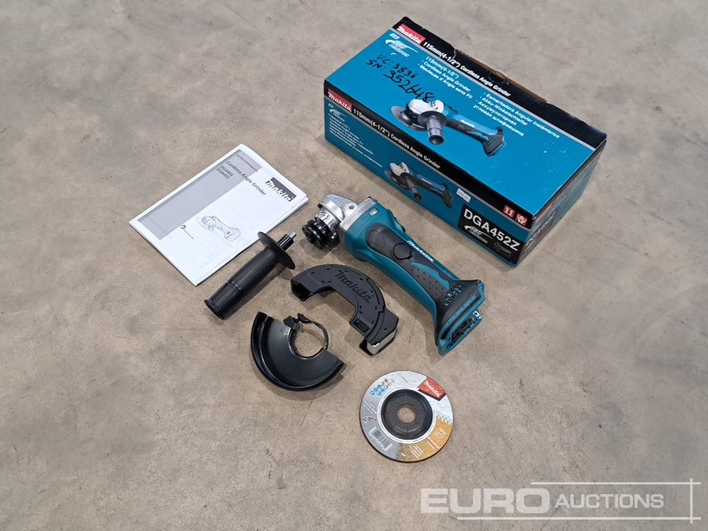 Makita Cordless Angle Grinder - Гаражна опрема: slika 1 Makita Cordless Angle Grinder - Гаражна опрема: slika 1