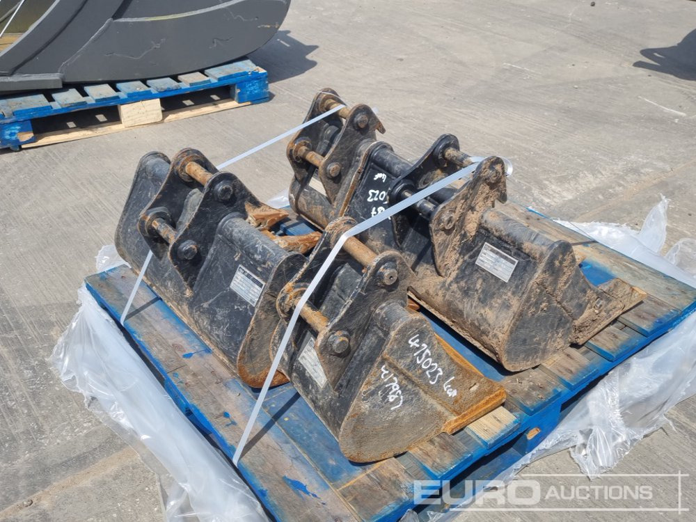 Miller 24", 24" Ditching, 12", 10" Digging Bucket 30mm Pin to suit Mini Excavator - Kašika: slika 5 Miller 24", 24" Ditching, 12", 10" Digging Bucket 30mm Pin to suit Mini Excavator - Kašika: slika 5