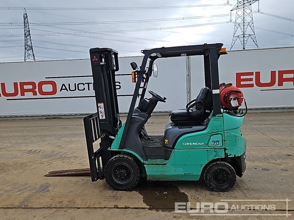 Mitsubishi FG15T - Viljuškar: slika 2 Mitsubishi FG15T - Viljuškar: slika 2