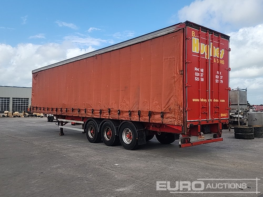 Montracon 45' Tri Axle Curtainsider Trailer, BPW Axles - Poluprikolica sa ceradom: slika 3 Montracon 45' Tri Axle Curtainsider Trailer, BPW Axles - Poluprikolica sa ceradom: slika 3