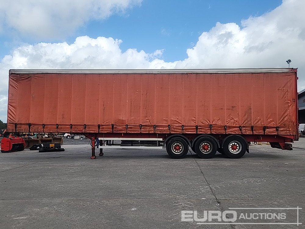 Montracon 45' Tri Axle Curtainsider Trailer, BPW Axles - Poluprikolica sa ceradom: slika 2 Montracon 45' Tri Axle Curtainsider Trailer, BPW Axles - Poluprikolica sa ceradom: slika 2