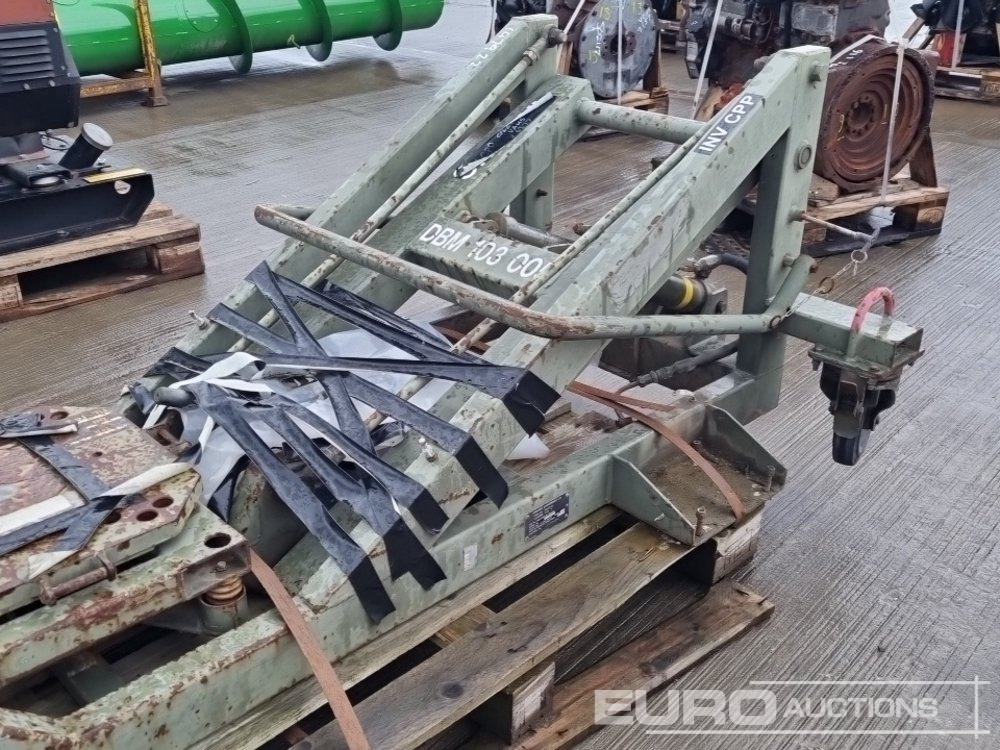Oprema za rukovanje materijalima Carlisle Engineering Hydraulic Trolley Lift: slika 12