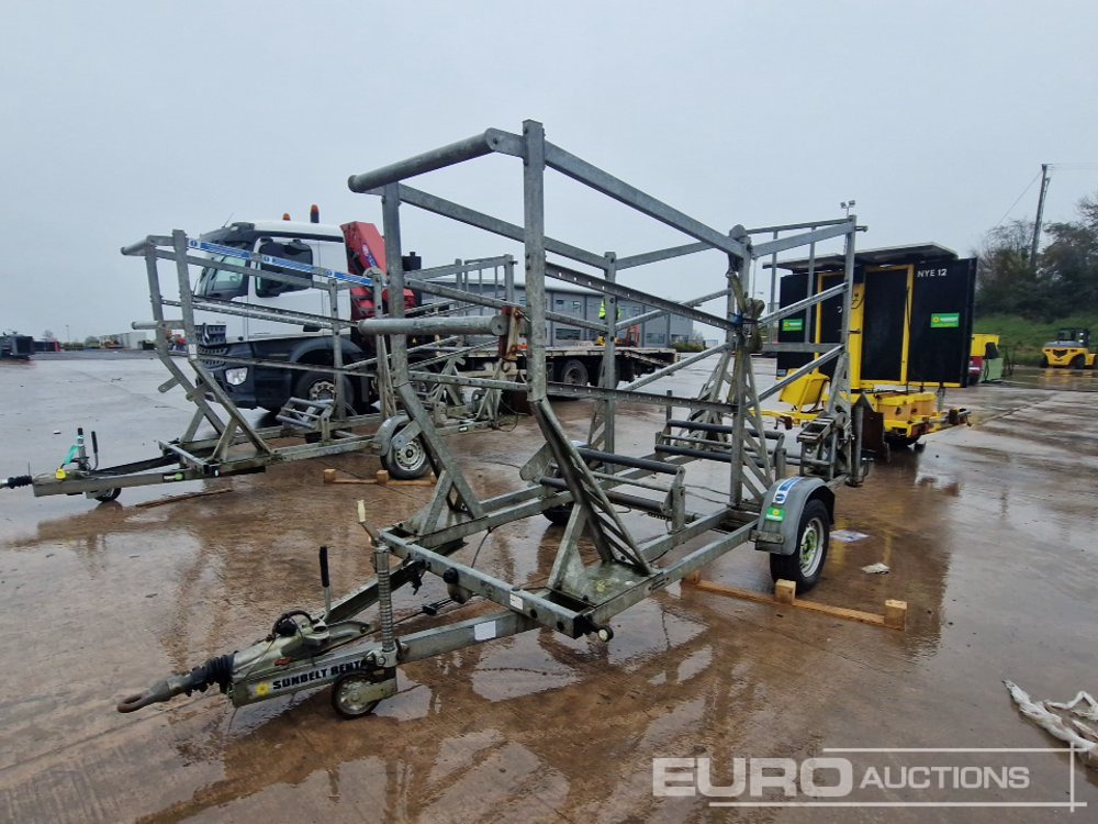 Pipe Reel Trailer - Prikolica za prevoz radnih mašina: slika 1 Pipe Reel Trailer - Prikolica za prevoz radnih mašina: slika 1