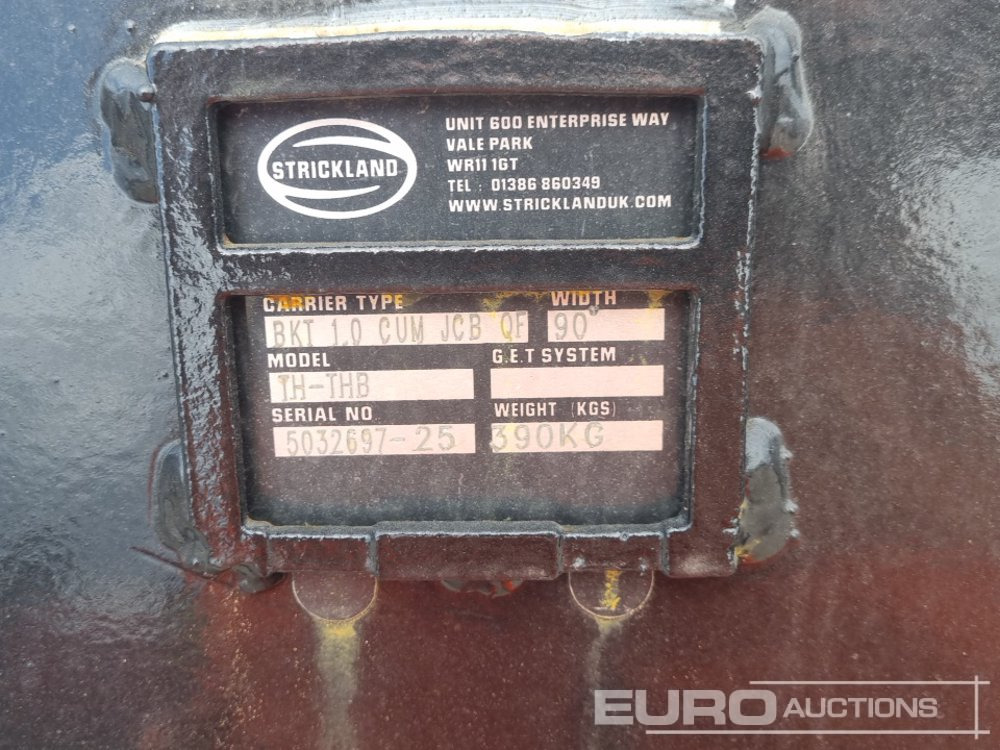 Poljoprivredna mašina Unused Strickland 90" Loading Bucket to suit JCB Telehandler: slika 14