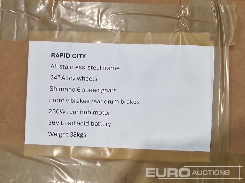 Rapid City 36V Electric Bike - Гаражна опрема: slika 2 Rapid City 36V Electric Bike - Гаражна опрема: slika 2