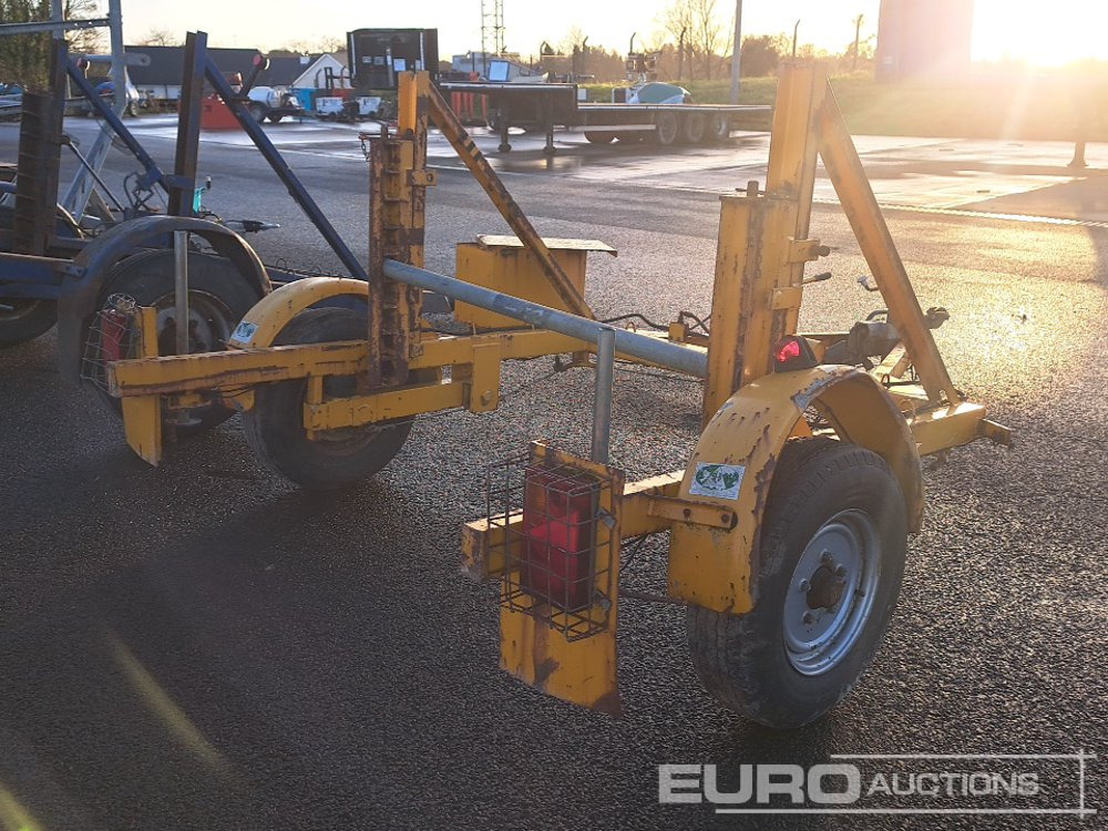 SEB Cable Reel Trailer - Prikolica za prevoz radnih mašina: slika 3 SEB Cable Reel Trailer - Prikolica za prevoz radnih mašina: slika 3