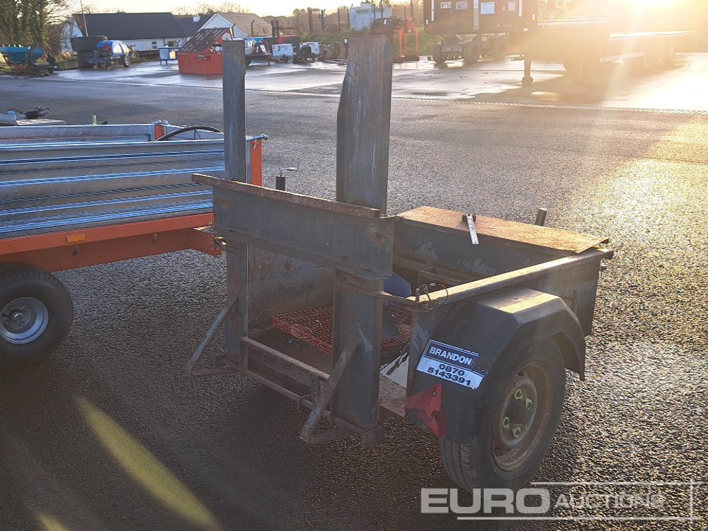 Single Axle Trailer to suit Pedestrian Roller - Prikolica za prevoz radnih mašina: slika 3 Single Axle Trailer to suit Pedestrian Roller - Prikolica za prevoz radnih mašina: slika 3