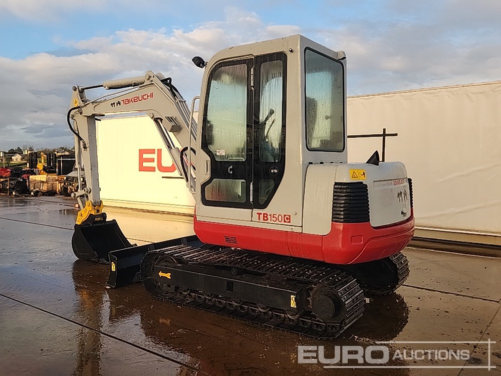 Takeuchi TB150C - Mini bager: slika 3 Takeuchi TB150C - Mini bager: slika 3