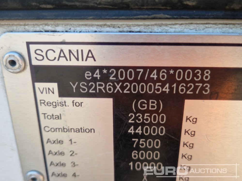 Tegljač 2016 Scania R520: slika 38