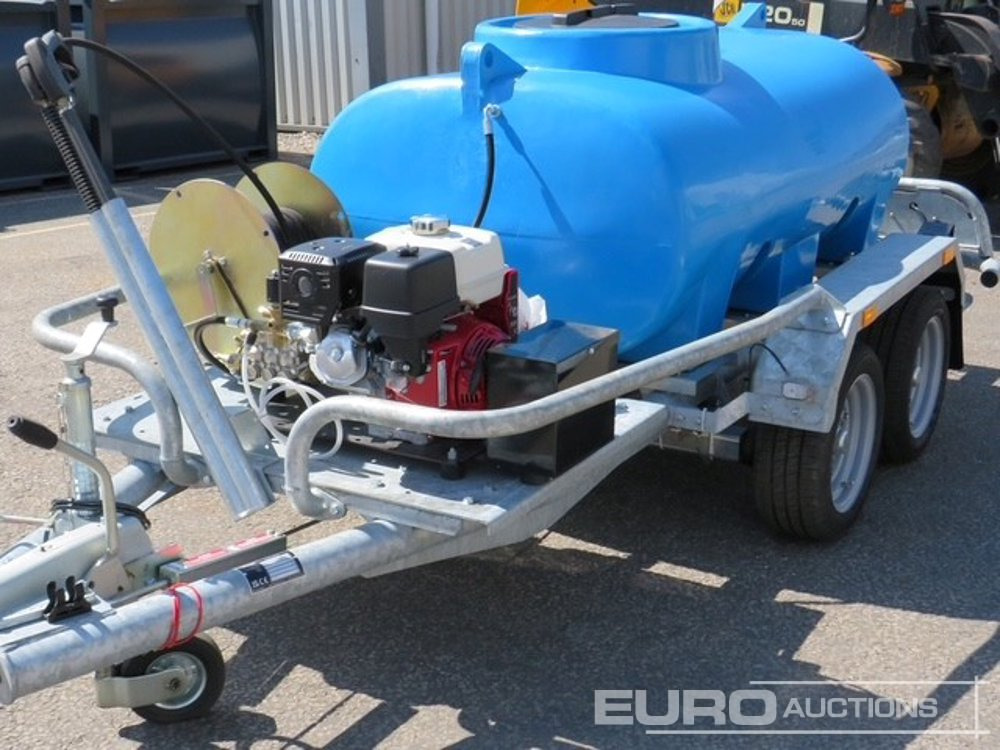 Unused 2024 1,200 Litre Petrol Pressure Washer Highway Water Bowser - Perač pod pritiskom: slika 1 Unused 2024 1,200 Litre Petrol Pressure Washer Highway Water Bowser - Perač pod pritiskom: slika 1