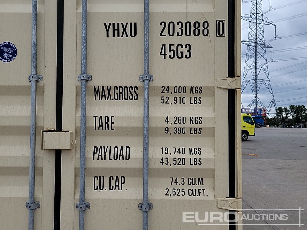 Brodski kontejner Unused 2025 40' x 8' HQ Container, 4 Side Doors, 1 End Door (Cannot Be Reconsigned): slika 19