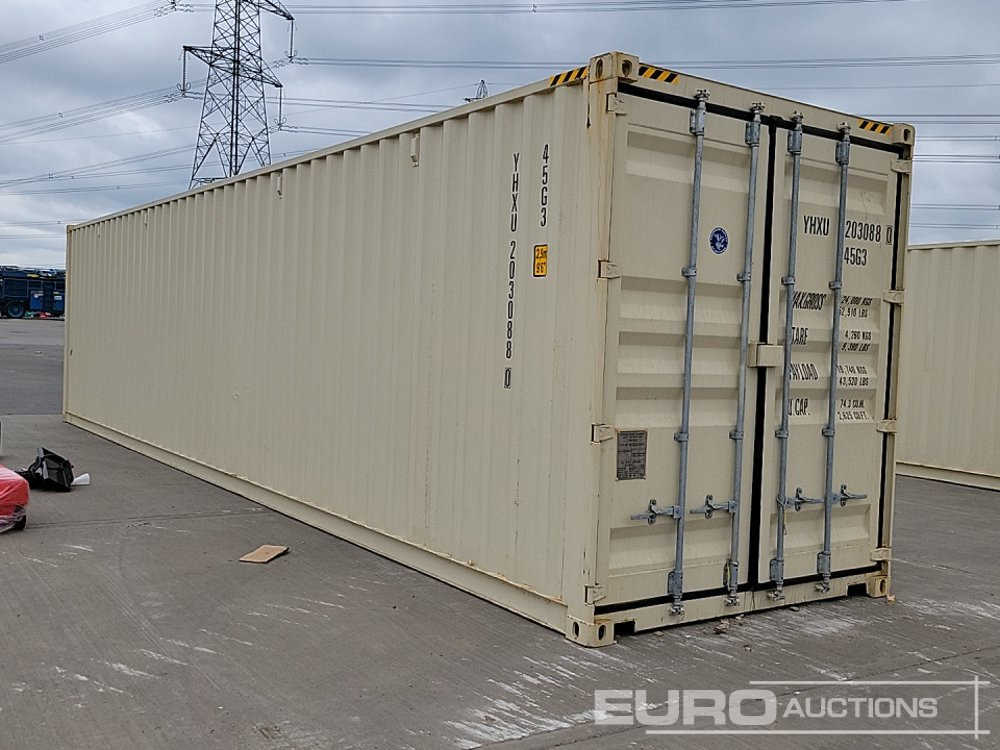 Brodski kontejner Unused 2025 40' x 8' HQ Container, 4 Side Doors, 1 End Door (Cannot Be Reconsigned): slika 7