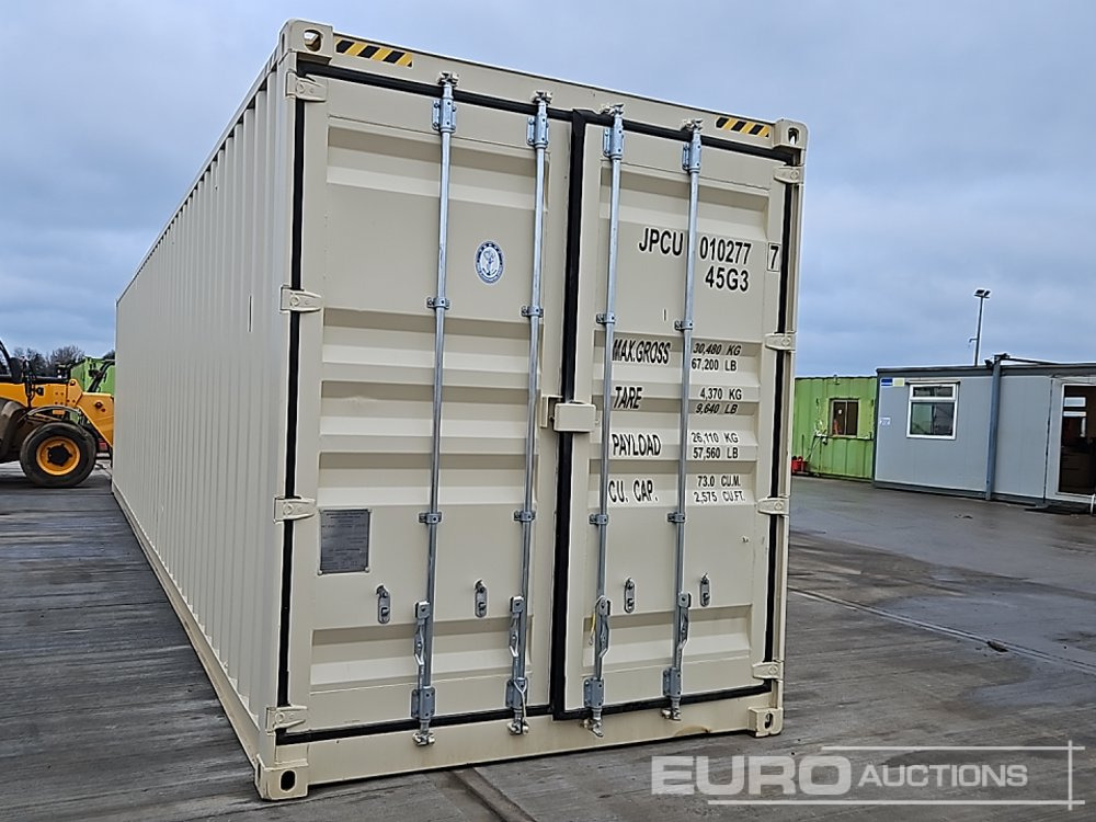 Unused 2025 40' x 8' High Cube Container, 2 Side Doors, 1 End Door (Cannot Be Reconsigned) - Brodski kontejner: slika 5 Unused 2025 40' x 8' High Cube Container, 2 Side Doors, 1 End Door (Cannot Be Reconsigned) - Brodski kontejner: slika 5