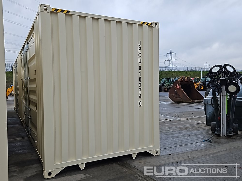Unused 2025 40' x 8' High Cube Container, 2 Side Doors, 1 End Door (Cannot Be Reconsigned) - Brodski kontejner: slika 1 Unused 2025 40' x 8' High Cube Container, 2 Side Doors, 1 End Door (Cannot Be Reconsigned) - Brodski kontejner: slika 1