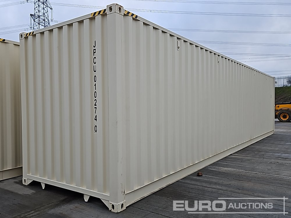 Unused 2025 40' x 8' High Cube Container, 2 Side Doors, 1 End Door (Cannot Be Reconsigned) - Brodski kontejner: slika 3 Unused 2025 40' x 8' High Cube Container, 2 Side Doors, 1 End Door (Cannot Be Reconsigned) - Brodski kontejner: slika 3