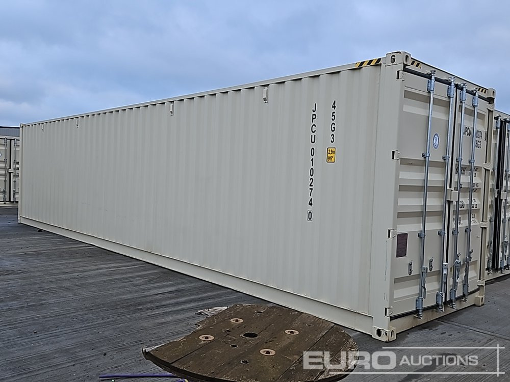 Unused 2025 40' x 8' High Cube Container, 2 Side Doors, 1 End Door (Cannot Be Reconsigned) - Brodski kontejner: slika 5 Unused 2025 40' x 8' High Cube Container, 2 Side Doors, 1 End Door (Cannot Be Reconsigned) - Brodski kontejner: slika 5
