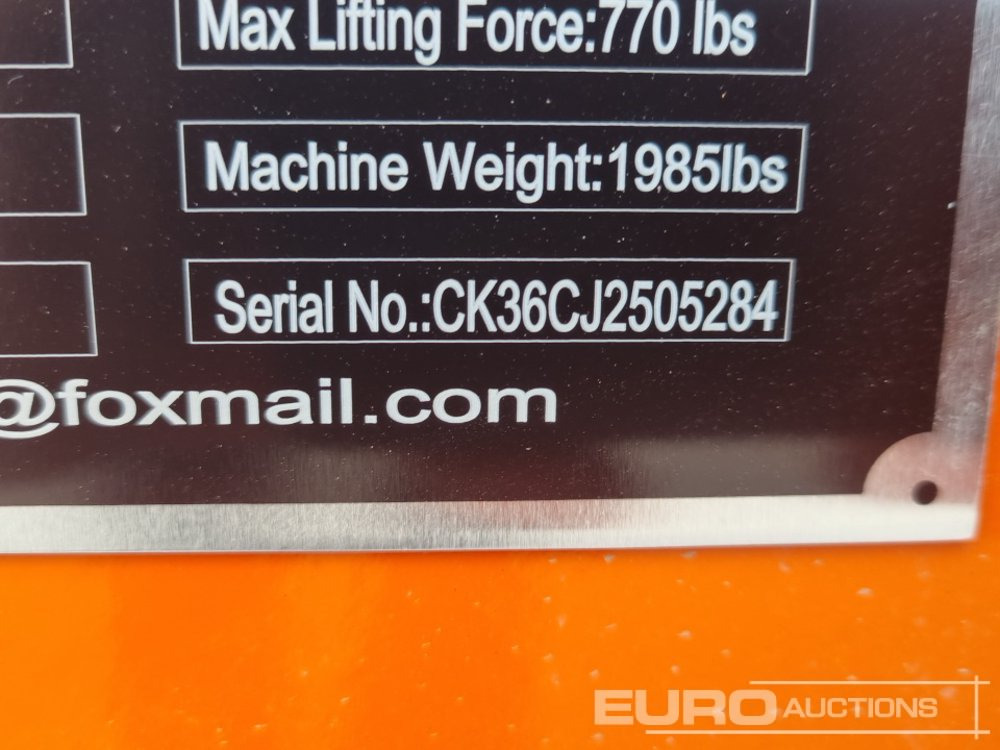 Mini utovarivač Unused 2025 Captok CK36C: slika 44