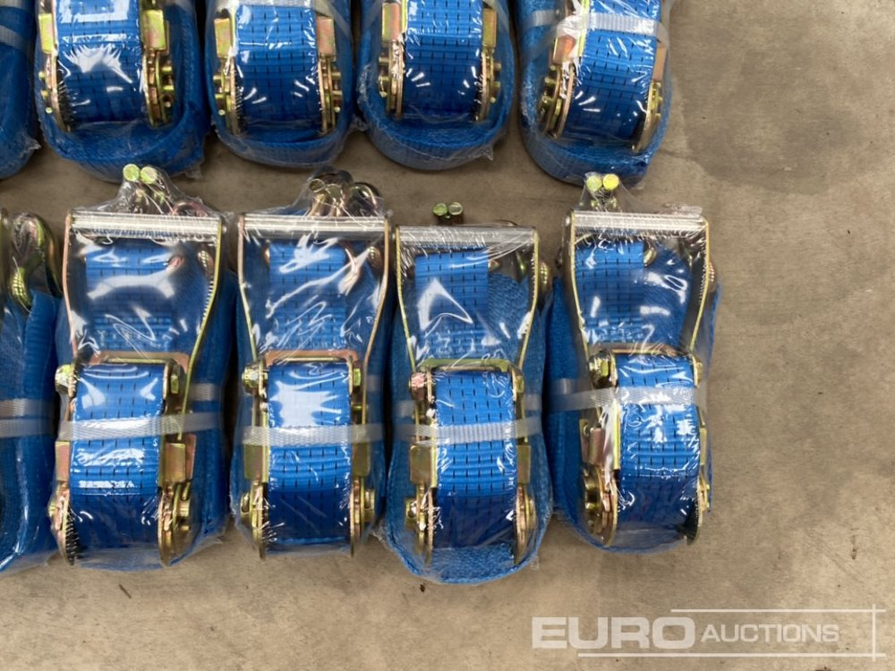 Unused 5 Ton x 10m Ratchet Straps (10 of) - Гаражна опрема: slika 5 Unused 5 Ton x 10m Ratchet Straps (10 of) - Гаражна опрема: slika 5