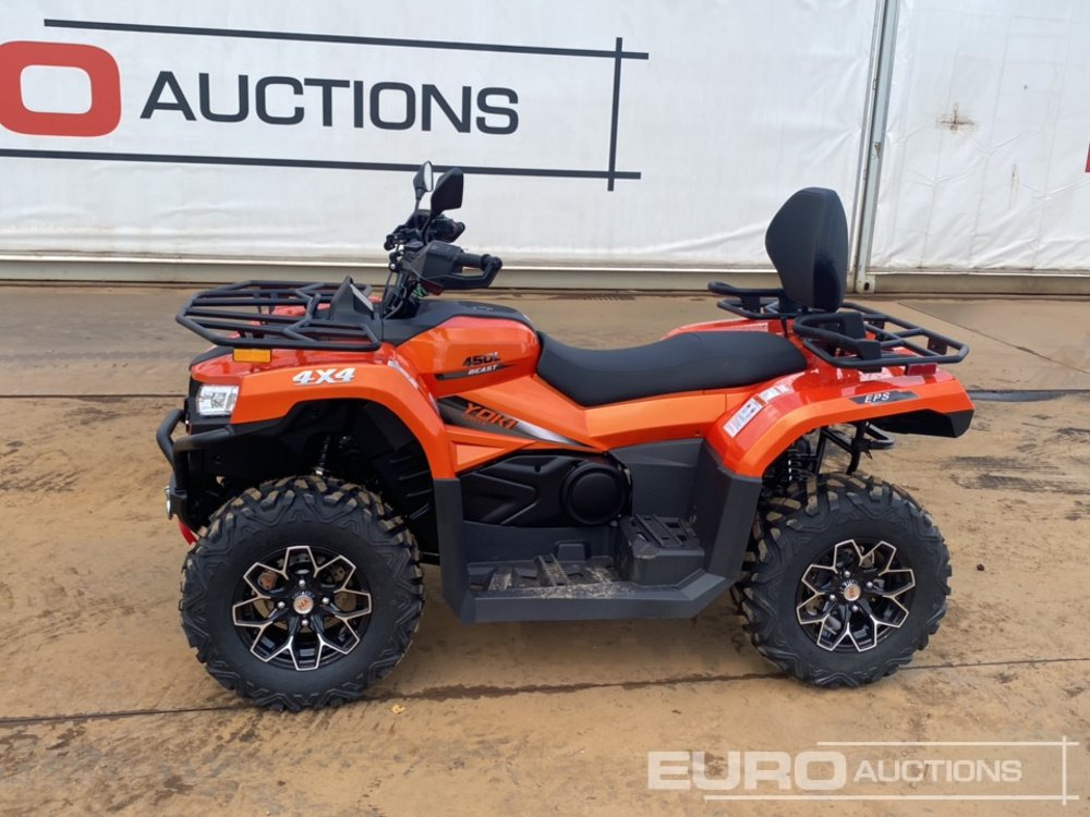 Unused Beast 450L, 4WD Petrol Quad Bike, Front Winch, Power Steering, Front & Rear Diff Lock, Alloy Wheels, LED pack, Rear Tow Hitch, Backrest, (Certificate of Conformity Available) - ATV/ Četvorotočkaš: slika 2 Unused Beast 450L, 4WD Petrol Quad Bike, Front Winch, Power Steering, Front & Rear Diff Lock, Alloy Wheels, LED pack, Rear Tow Hitch, Backrest, (Certificate of Conformity Available) - ATV/ Četvorotočkaš: slika 2