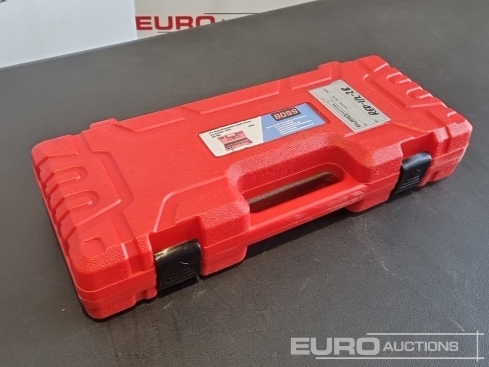 Unused Boss 1/2" 28pc Pneumatic Short Sleeve Socket Set, 3" Connecting Rod, 5" Connecting Rod Universal Joint, 10" Sliding Rod, 10" Bending Rod Adapter 3/4"-1/2" - Гаражна опрема: slika 1 Unused Boss 1/2" 28pc Pneumatic Short Sleeve Socket Set, 3" Connecting Rod, 5" Connecting Rod Universal Joint, 10" Sliding Rod, 10" Bending Rod Adapter 3/4"-1/2" - Гаражна опрема: slika 1