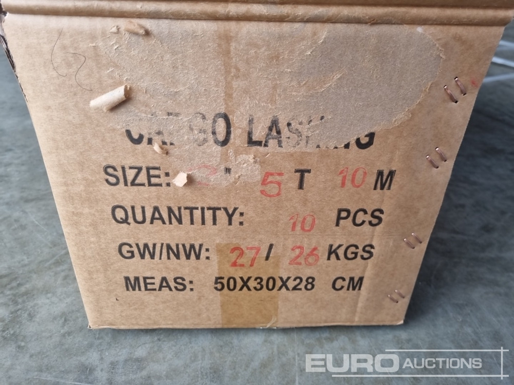 Građevinska oprema Unused Boss 10M 5T Ratchet Strap (10 of): slika 13
