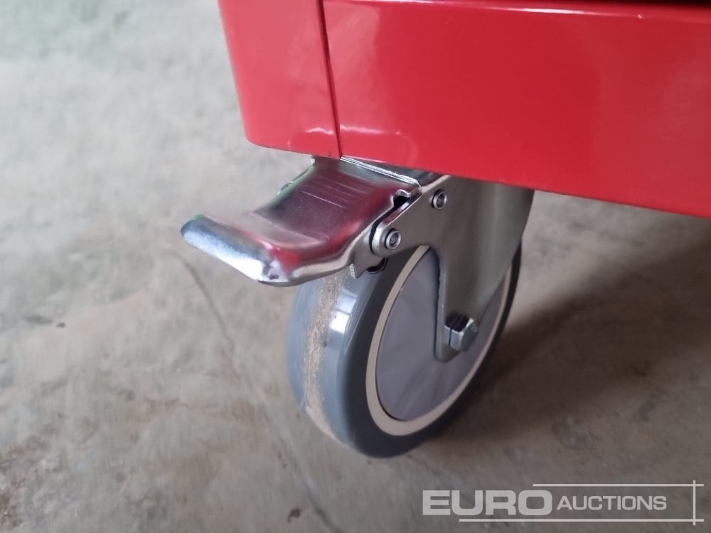 Гаражна опрема Unused Boss Wheeled Tool Cart with 258pc Tools (Red): slika 12