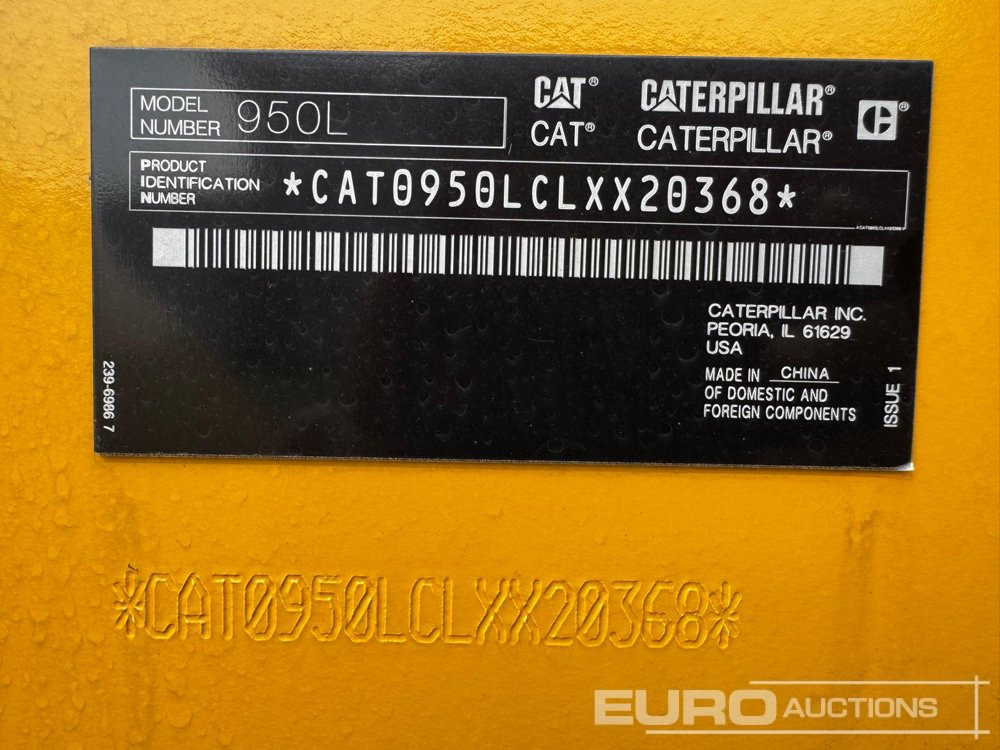 Utovarivač točkaš Unused CAT 950L: slika 21