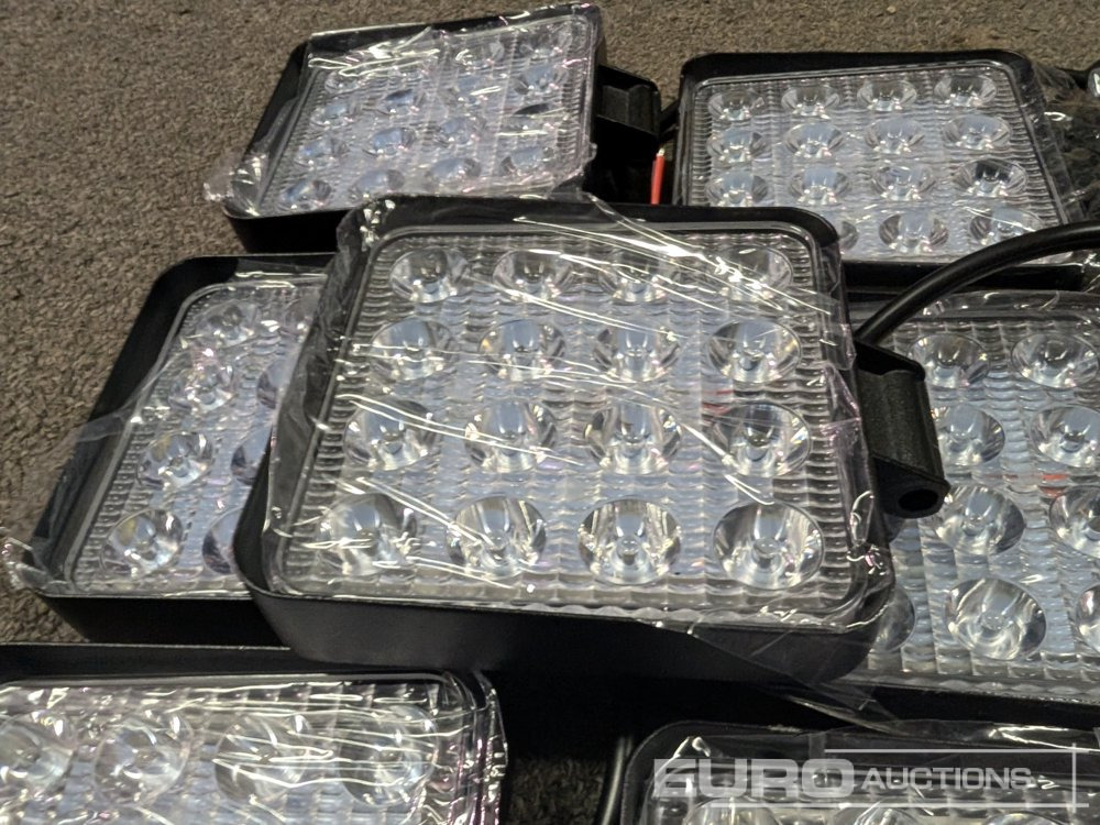 Građevinska oprema Unused LED Work Lights, 48w, 12V/24V, Adjustable Bracket, IP67 Waterproof, 6000k White (10 of): slika 9