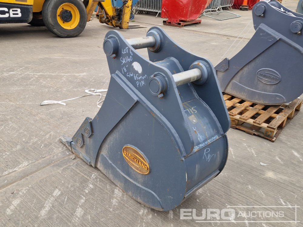 Unused Strickland 18" Digging Bucket 65mm Pin to suit 13 Ton Excavator - Kašika: slika 3 Unused Strickland 18" Digging Bucket 65mm Pin to suit 13 Ton Excavator - Kašika: slika 3