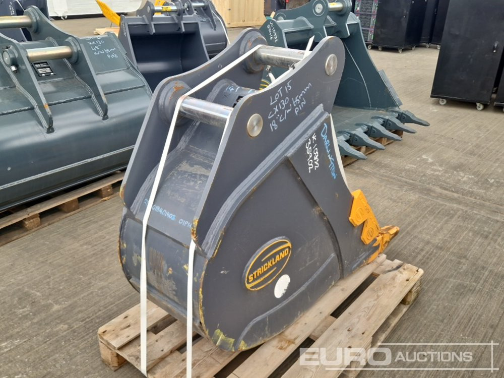 Unused Strickland 18" Digging Bucket 65mm Pin to suit 13 Ton Excavator - Kašika: slika 5 Unused Strickland 18" Digging Bucket 65mm Pin to suit 13 Ton Excavator - Kašika: slika 5