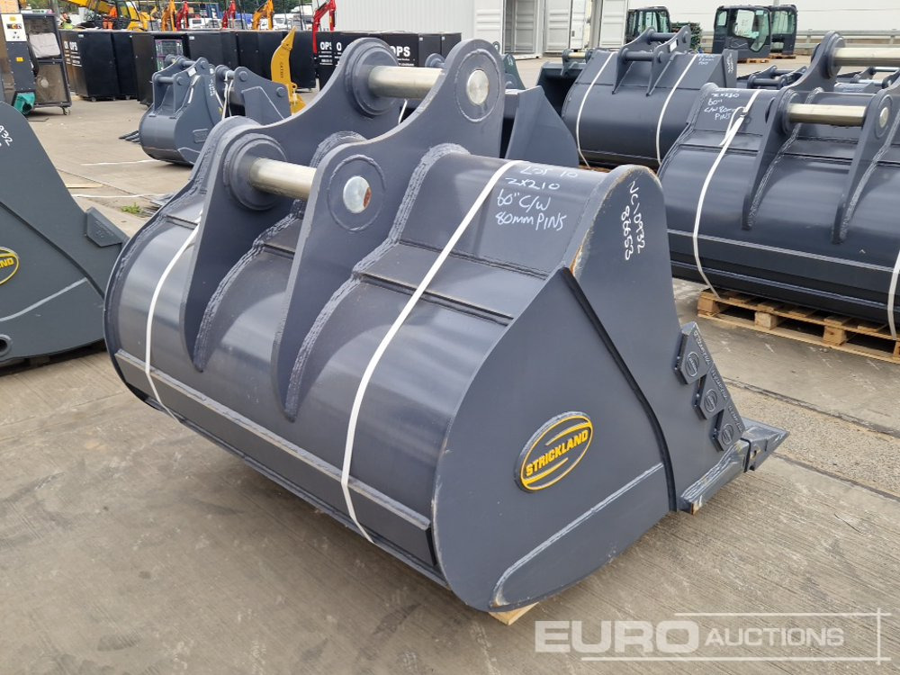 Unused Strickland 60" Digging Bucket 80mm Pin to suit 20 Ton Excavator - Kašika: slika 5 Unused Strickland 60" Digging Bucket 80mm Pin to suit 20 Ton Excavator - Kašika: slika 5