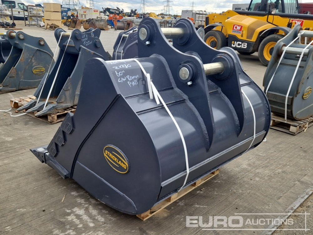 Unused Strickland 60" Digging Bucket 80mm Pin to suit 20 Ton Excavator - Kašika: slika 3 Unused Strickland 60" Digging Bucket 80mm Pin to suit 20 Ton Excavator - Kašika: slika 3