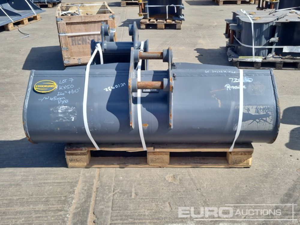 Unused Strickland 60" Ditching, 18" Digging Bucket 45mm Pin to suit 4-6 Ton Excavator - Kašika: slika 4 Unused Strickland 60" Ditching, 18" Digging Bucket 45mm Pin to suit 4-6 Ton Excavator - Kašika: slika 4
