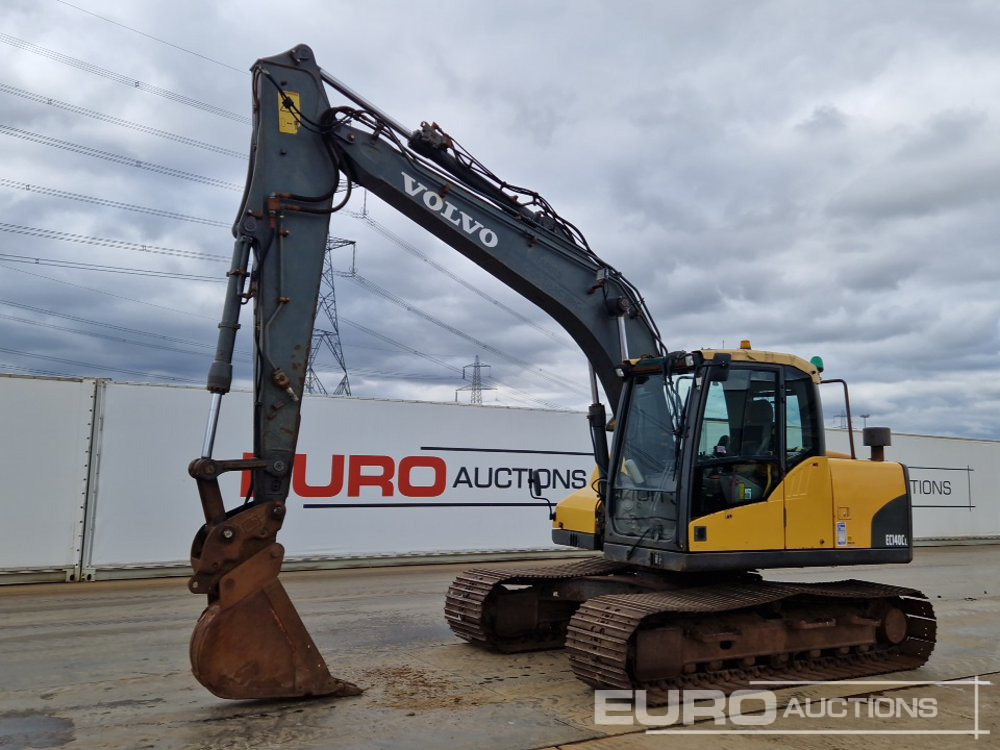 Volvo EC140CL - Bager guseničar: slika 1 Volvo EC140CL - Bager guseničar: slika 1