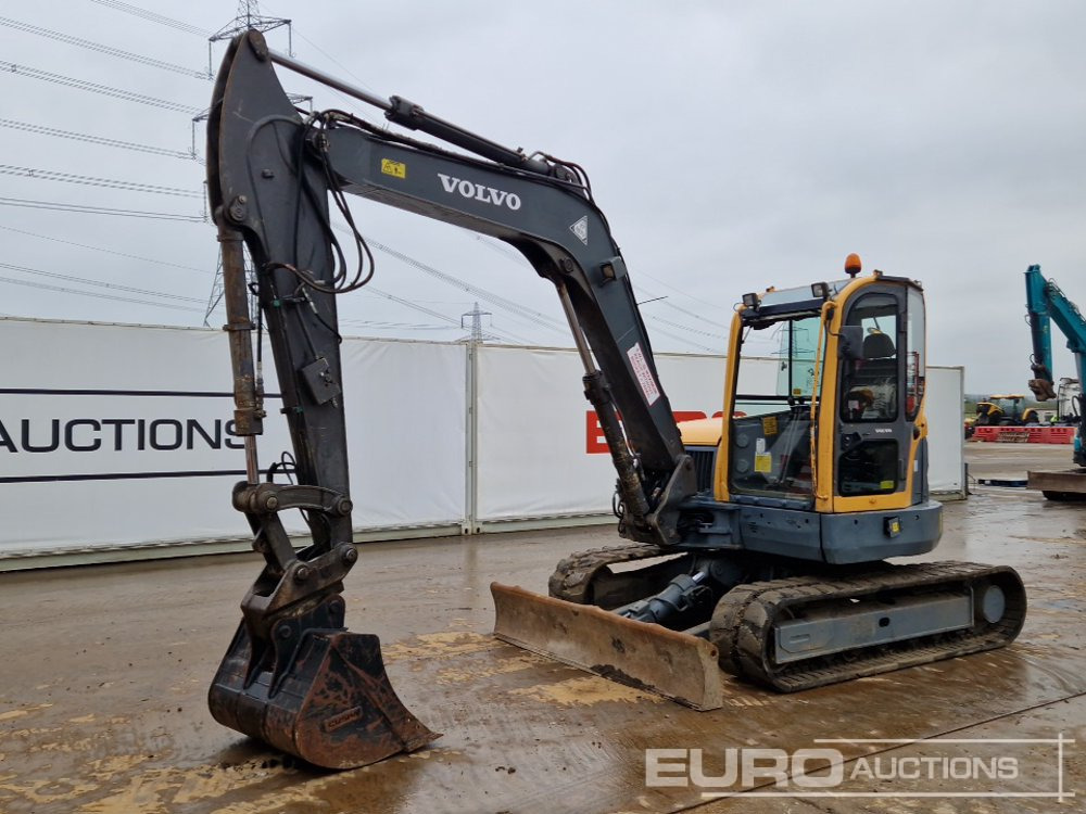 Volvo ECR88 - Mini bager: slika 1 Volvo ECR88 - Mini bager: slika 1