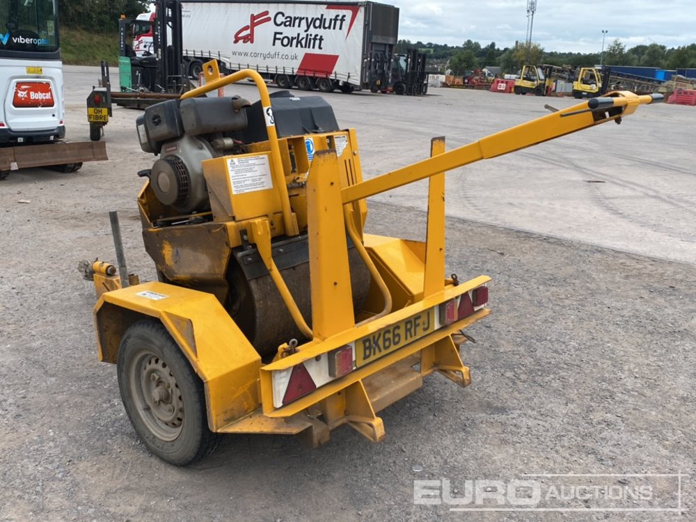 Walk Behind Pedestrian Roller, Yanmar Engine - Mašina za asfalt: slika 2 Walk Behind Pedestrian Roller, Yanmar Engine - Mašina za asfalt: slika 2