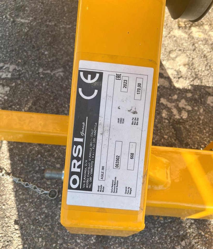 Braccio decespugliatore Orsi Agile 390 - Kranska kosilica: slika 4 Braccio decespugliatore Orsi Agile 390 - Kranska kosilica: slika 4