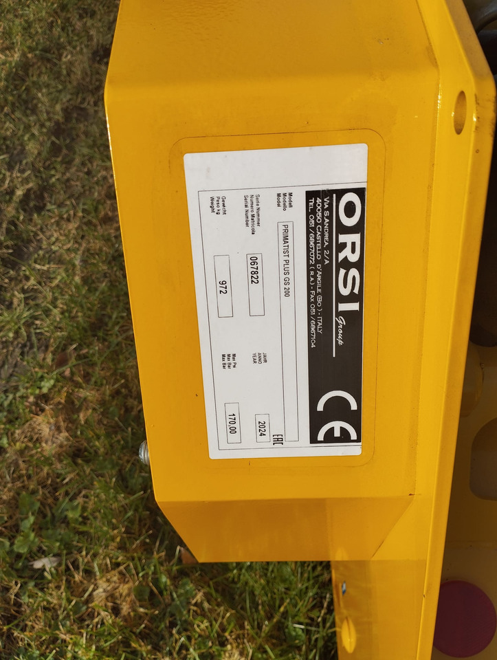 Orsi trincia laterale nuova Primatist Plus GS 200 - Bočni mulčer: slika 3 Orsi trincia laterale nuova Primatist Plus GS 200 - Bočni mulčer: slika 3