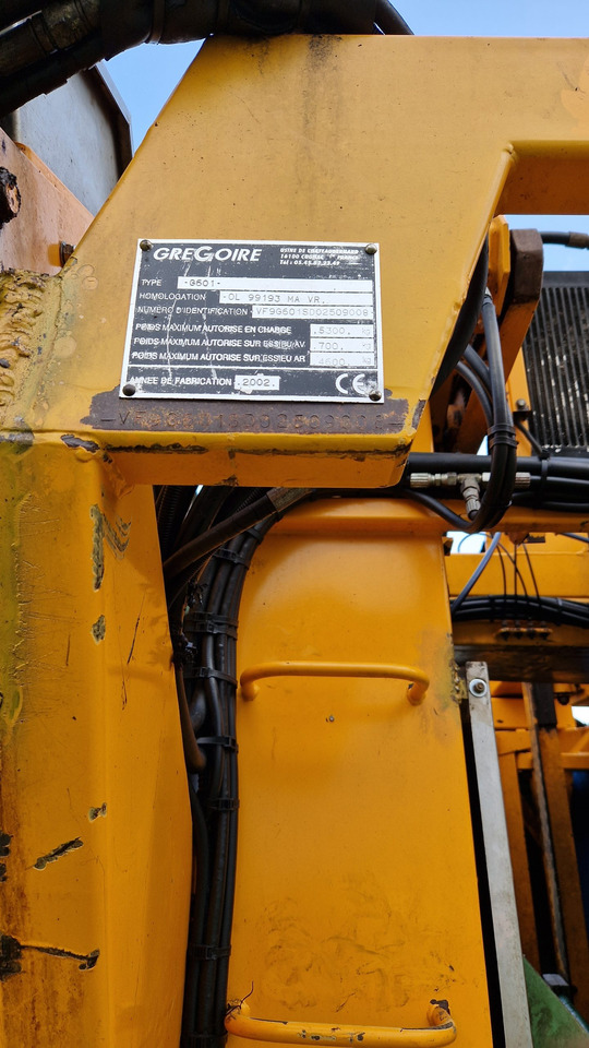 Vendemmiatrice usata Grégoire G60I - Kombajn za grožđe: slika 5 Vendemmiatrice usata Grégoire G60I - Kombajn za grožđe: slika 5