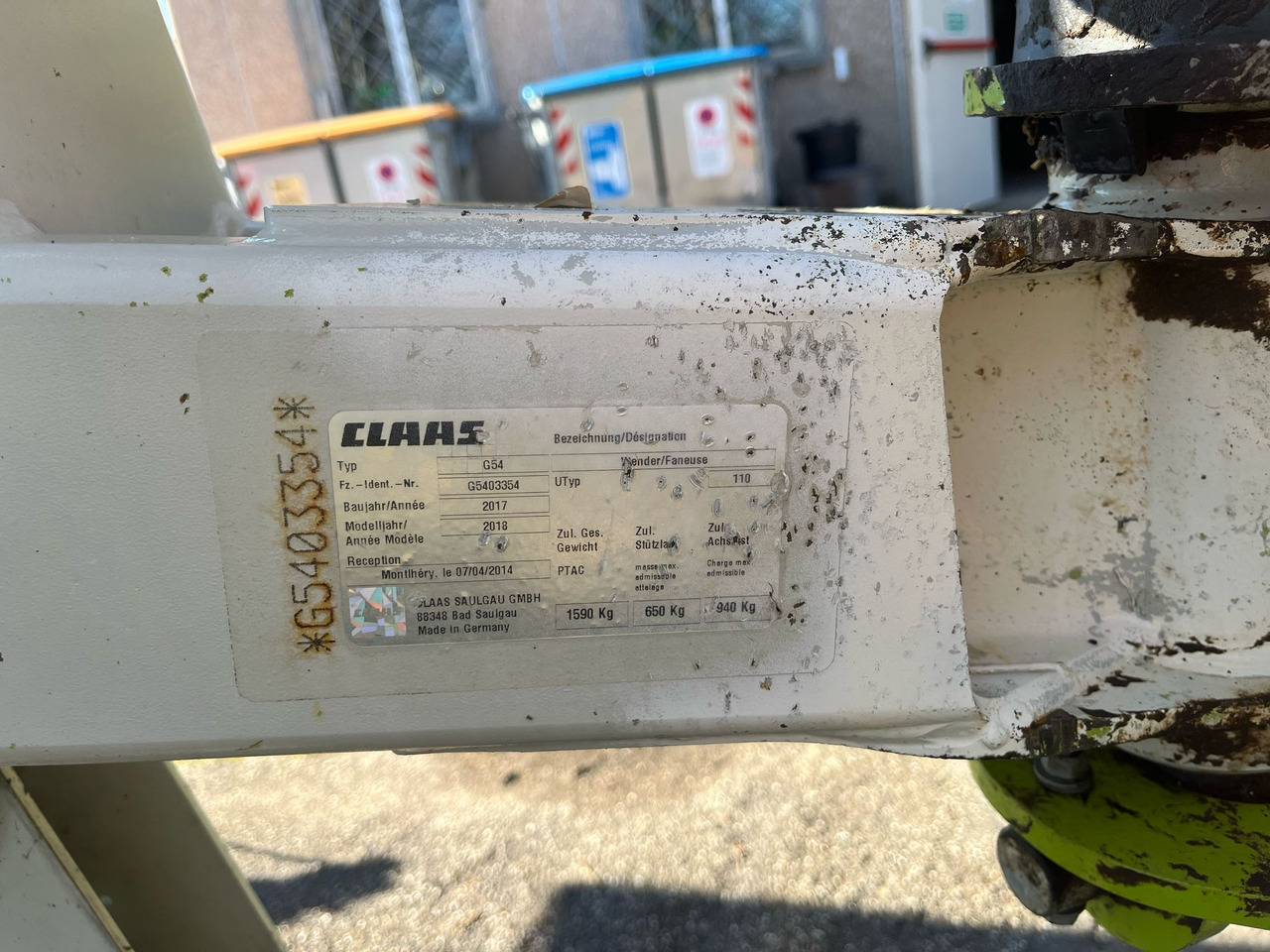 Voltafieno Claas Volto 900 - Prevrtač/ Grabuljač: slika 4 Voltafieno Claas Volto 900 - Prevrtač/ Grabuljač: slika 4