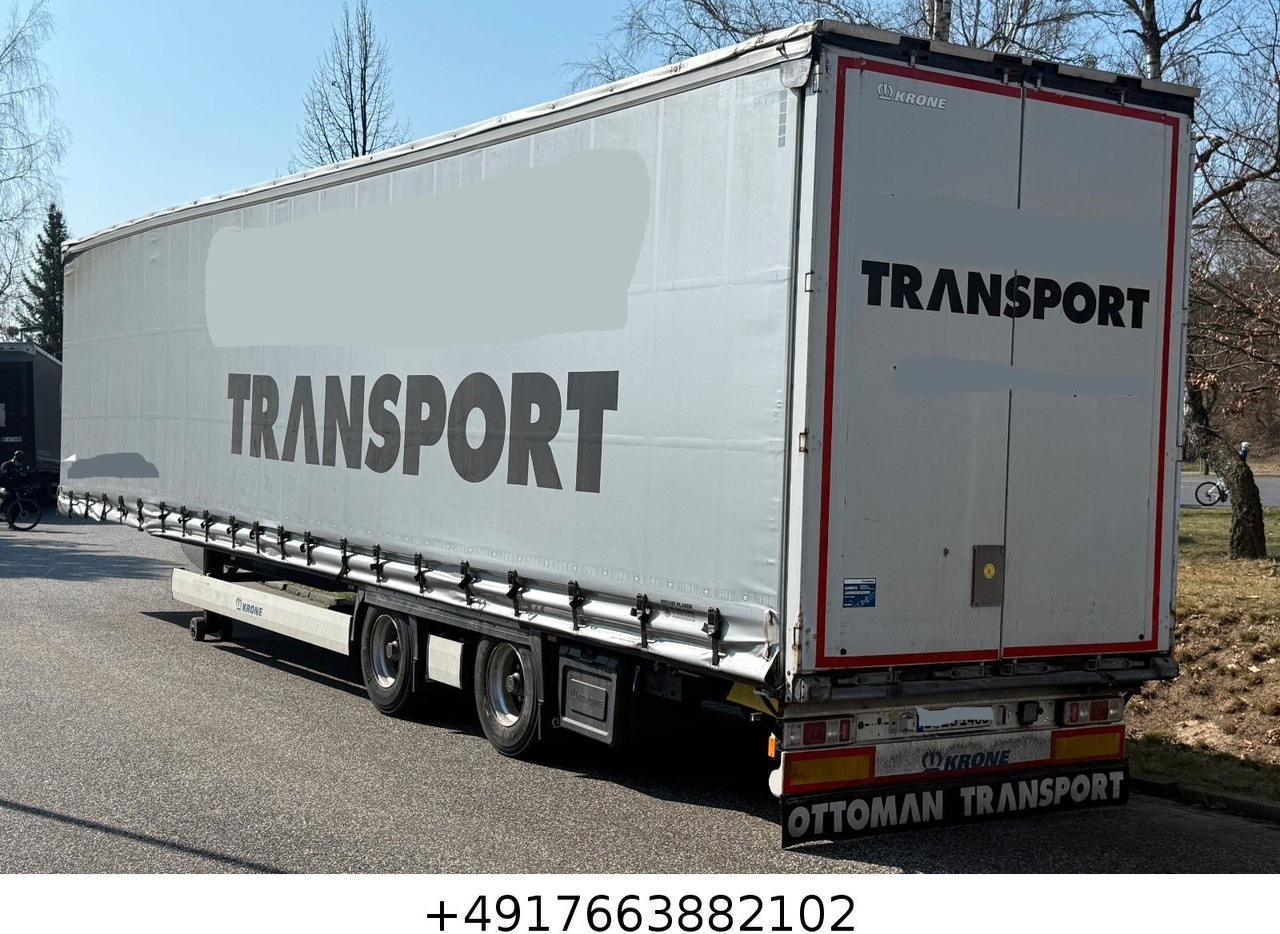 Krone Mega/Edscha/BPW/2 Achsen - Poluprikolica sa ceradom: slika 2 Krone Mega/Edscha/BPW/2 Achsen - Poluprikolica sa ceradom: slika 2