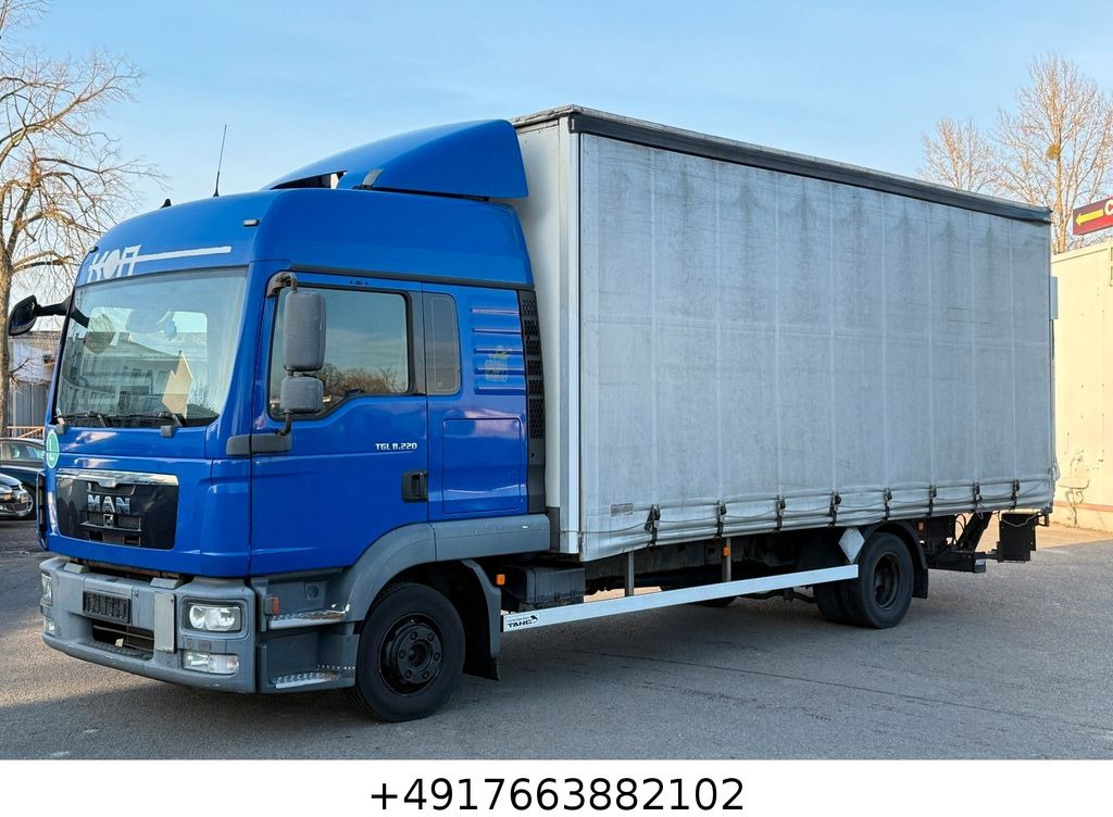 MAN TGL 8.220 Motor Neu/LBW/AHK/Schlafkab./6m - Dostavno vozilo sa ceradom: slika 1 MAN TGL 8.220 Motor Neu/LBW/AHK/Schlafkab./6m - Dostavno vozilo sa ceradom: slika 1