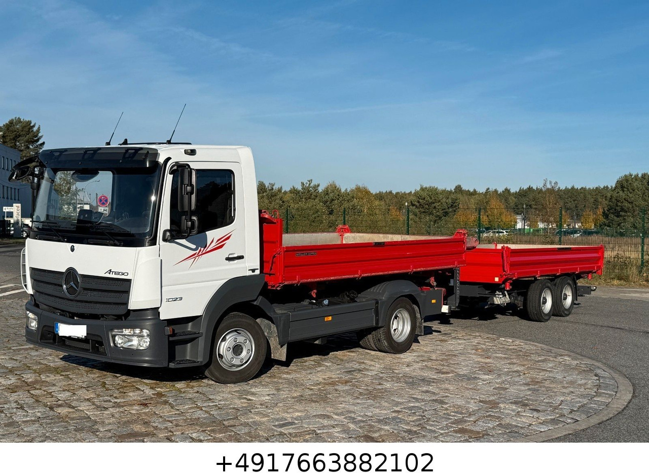 Mercedes-Benz Atego 1023 + Anhänger Dreiseitenkipper - Istovarivač: slika 3 Mercedes-Benz Atego 1023 + Anhänger Dreiseitenkipper - Istovarivač: slika 3