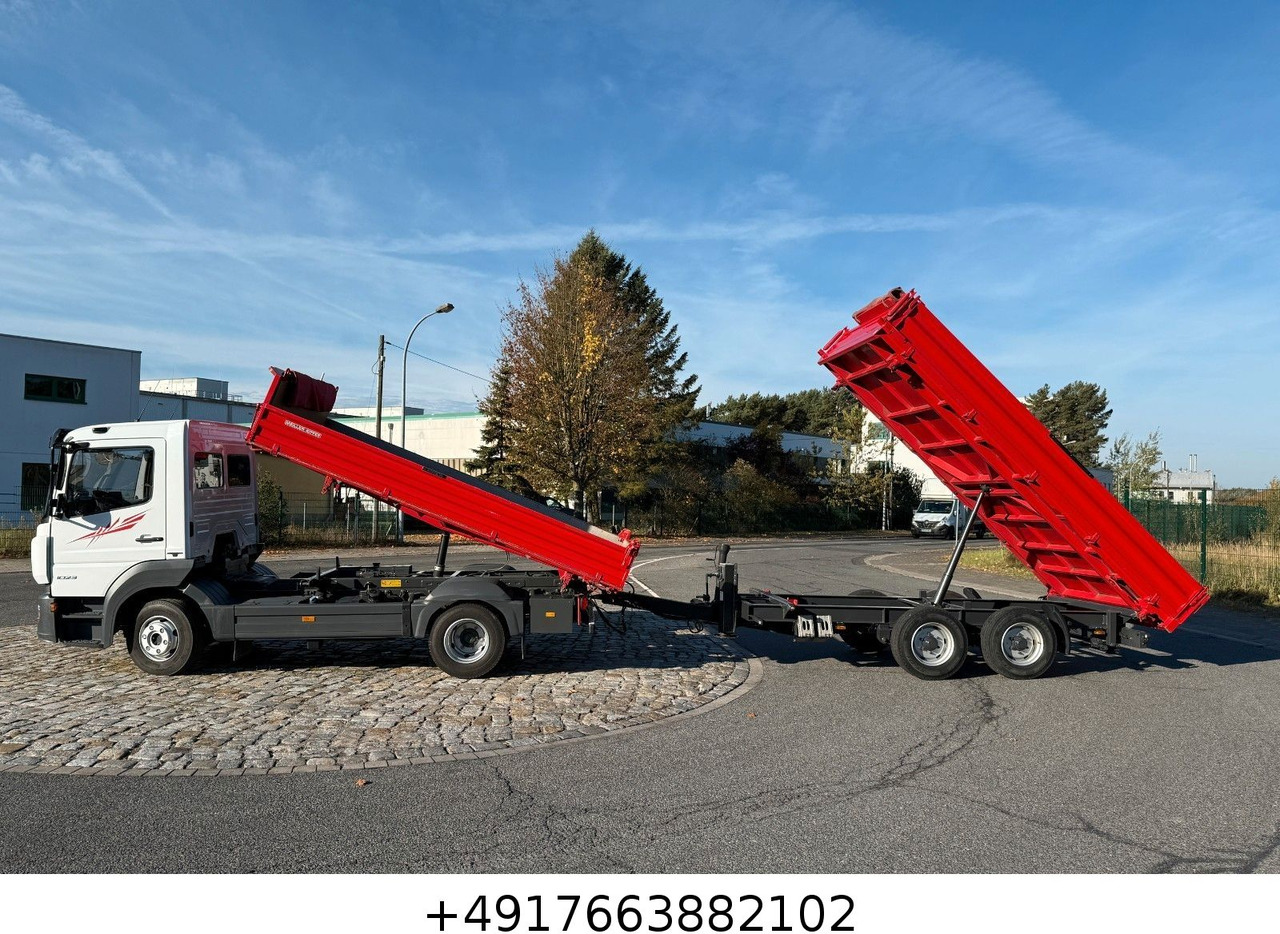 Mercedes-Benz Atego 1023 + Anhänger Dreiseitenkipper - Istovarivač: slika 2 Mercedes-Benz Atego 1023 + Anhänger Dreiseitenkipper - Istovarivač: slika 2