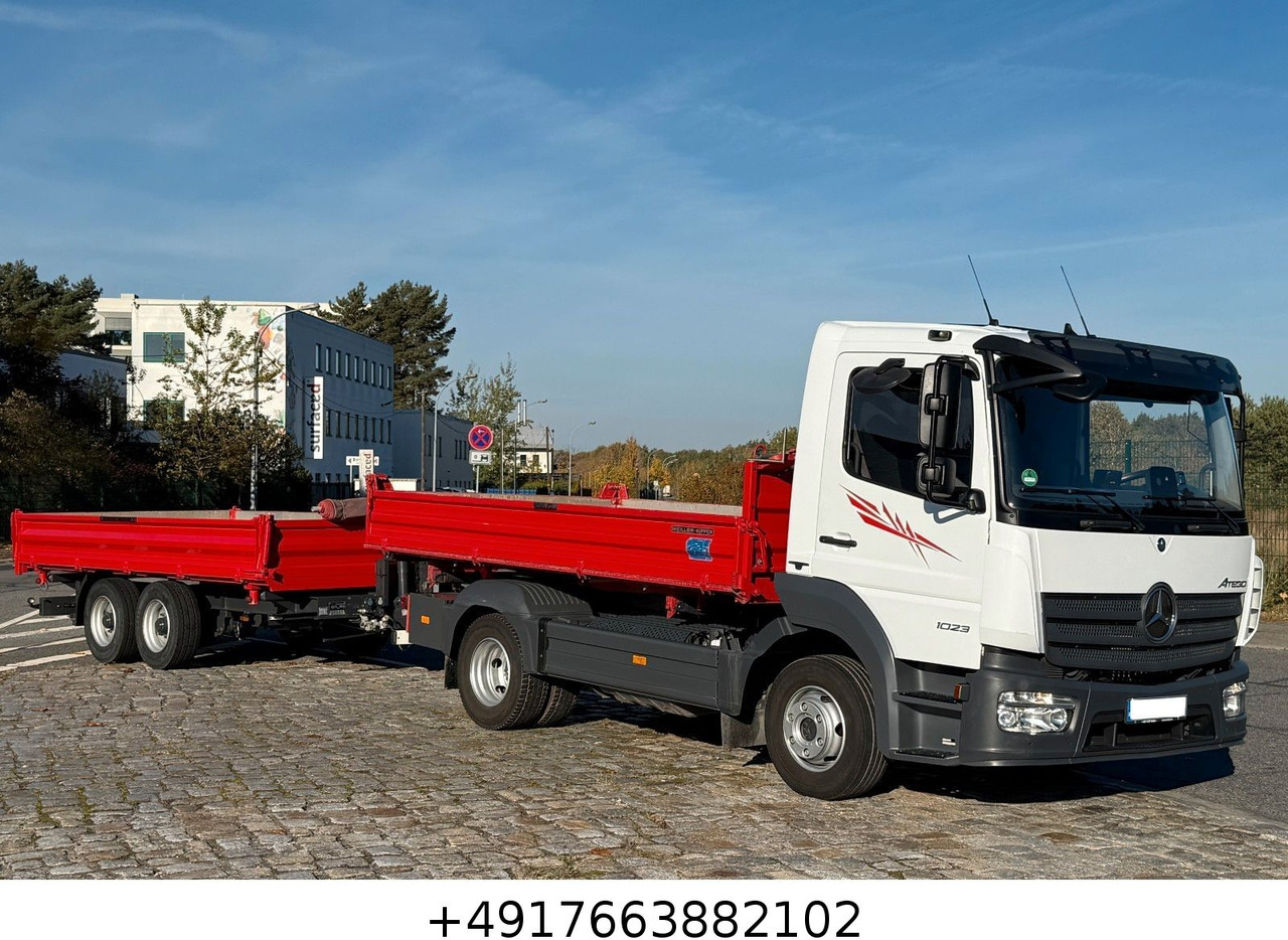 Mercedes-Benz Atego 1023 + Anhänger Dreiseitenkipper - Istovarivač: slika 4 Mercedes-Benz Atego 1023 + Anhänger Dreiseitenkipper - Istovarivač: slika 4