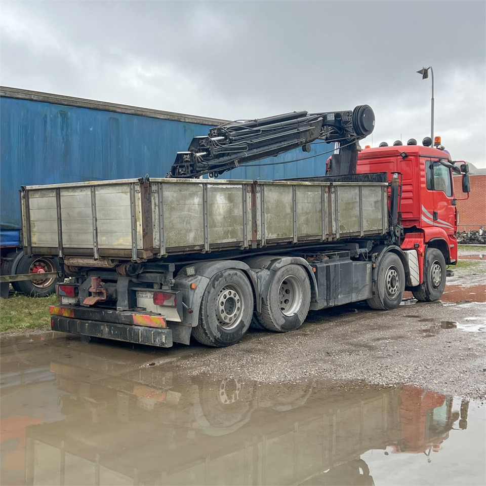 MAN TGA 8x4 Hydrodrive - Istovarivač, Kamion sa dizalicom: slika 4 MAN TGA 8x4 Hydrodrive - Istovarivač, Kamion sa dizalicom: slika 4