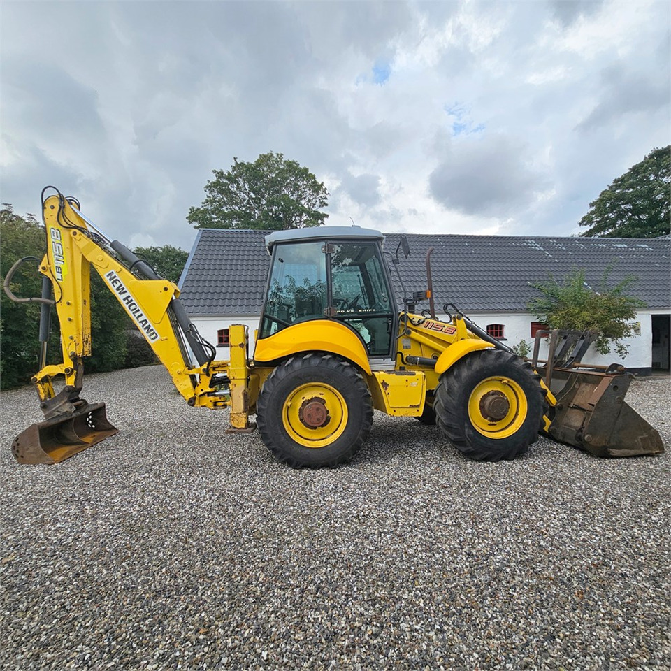 New Holland LB115 B-4PS - Bager utovarivač: slika 1 New Holland LB115 B-4PS - Bager utovarivač: slika 1