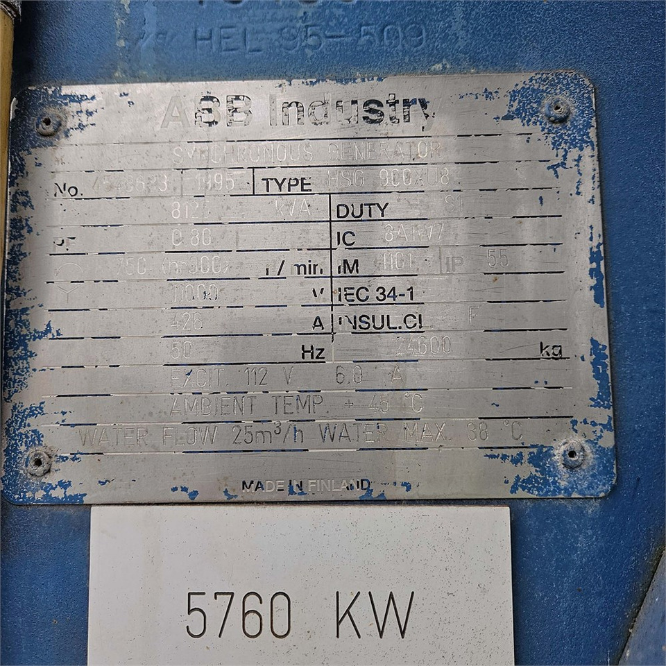 Wärtsilä 16V32 GD - Set generatora: slika 4 Wärtsilä 16V32 GD - Set generatora: slika 4