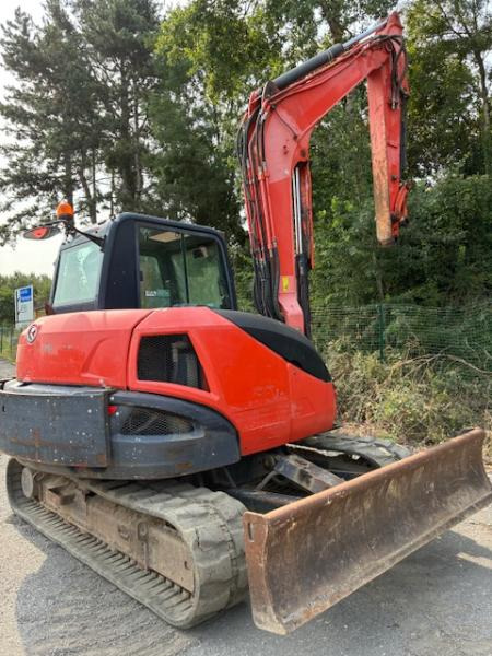 Kubota KX080-4 - Mini bager: slika 4 Kubota KX080-4 - Mini bager: slika 4
